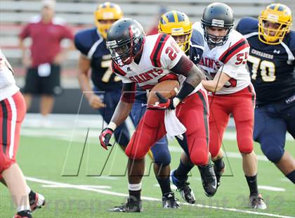 Thumbnail 1 in Riverdale Baptist vs. St. Stephen's & St. Agnes (I-95 Kickoff Classic) photogallery.