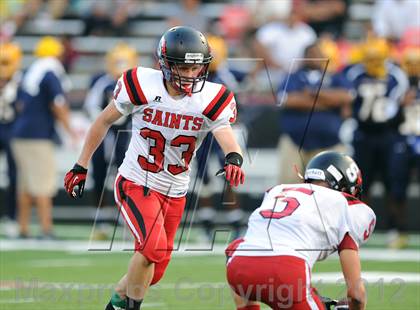 Thumbnail 1 in Riverdale Baptist vs. St. Stephen's & St. Agnes (I-95 Kickoff Classic) photogallery.