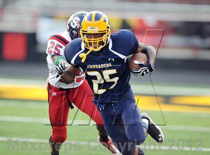 Thumbnail 3 in Riverdale Baptist vs. St. Stephen's & St. Agnes (I-95 Kickoff Classic) photogallery.