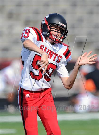 Thumbnail 3 in Riverdale Baptist vs. St. Stephen's & St. Agnes (I-95 Kickoff Classic) photogallery.