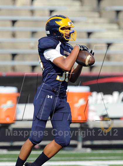 Thumbnail 2 in Riverdale Baptist vs. St. Stephen's & St. Agnes (I-95 Kickoff Classic) photogallery.