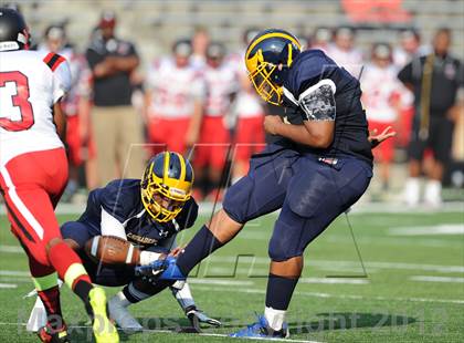 Thumbnail 3 in Riverdale Baptist vs. St. Stephen's & St. Agnes (I-95 Kickoff Classic) photogallery.