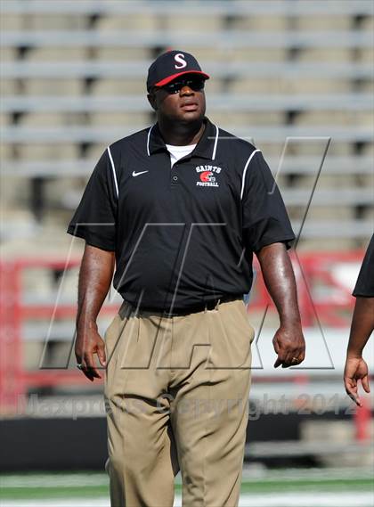 Thumbnail 3 in Riverdale Baptist vs. St. Stephen's & St. Agnes (I-95 Kickoff Classic) photogallery.