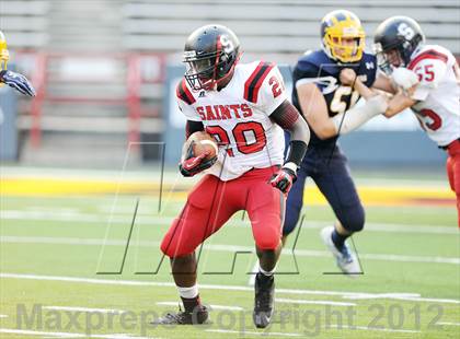 Thumbnail 1 in Riverdale Baptist vs. St. Stephen's & St. Agnes (I-95 Kickoff Classic) photogallery.