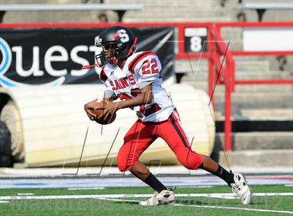 Thumbnail 1 in Riverdale Baptist vs. St. Stephen's & St. Agnes (I-95 Kickoff Classic) photogallery.
