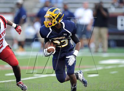 Thumbnail 2 in Riverdale Baptist vs. St. Stephen's & St. Agnes (I-95 Kickoff Classic) photogallery.