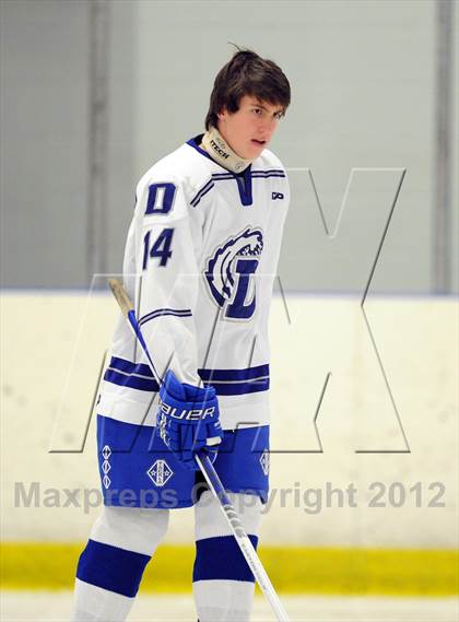 Thumbnail 2 in Darien vs. Notre Dame-West Haven (Carrano Cup Quarterfinal) photogallery.