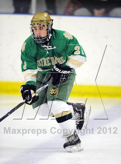 Thumbnail 3 in Darien vs. Notre Dame-West Haven (Carrano Cup Quarterfinal) photogallery.