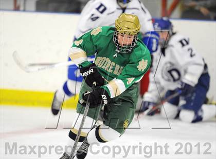 Thumbnail 2 in Darien vs. Notre Dame-West Haven (Carrano Cup Quarterfinal) photogallery.