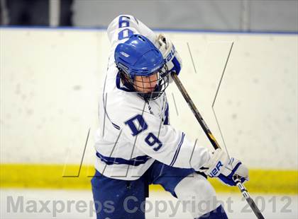 Thumbnail 2 in Darien vs. Notre Dame-West Haven (Carrano Cup Quarterfinal) photogallery.