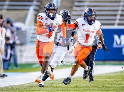 Thumbnail 3 in Wilson Prep Academy @ Robbinsville (NCHSAA 1A FINAL) photogallery.