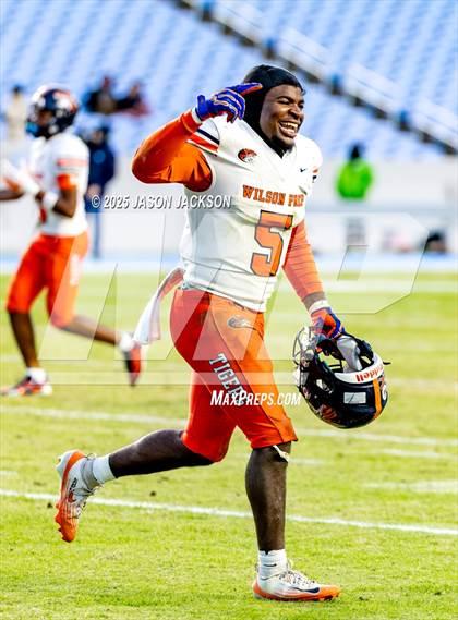 Thumbnail 1 in Wilson Prep Academy @ Robbinsville (NCHSAA 1A FINAL) photogallery.