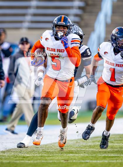 Thumbnail 1 in Wilson Prep Academy @ Robbinsville (NCHSAA 1A FINAL) photogallery.
