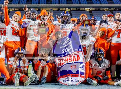 Thumbnail 1 in Wilson Prep Academy @ Robbinsville (NCHSAA 1A FINAL) photogallery.