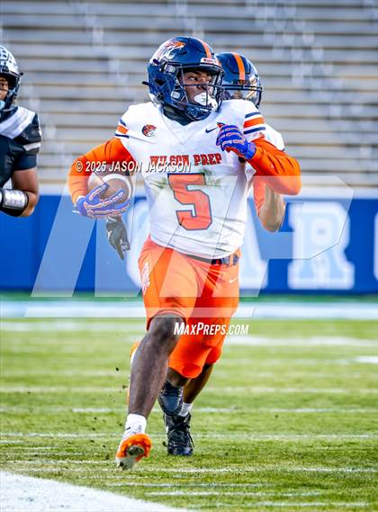 Thumbnail 3 in Wilson Prep Academy @ Robbinsville (NCHSAA 1A FINAL) photogallery.