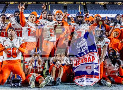 Thumbnail 3 in Wilson Prep Academy @ Robbinsville (NCHSAA 1A FINAL) photogallery.