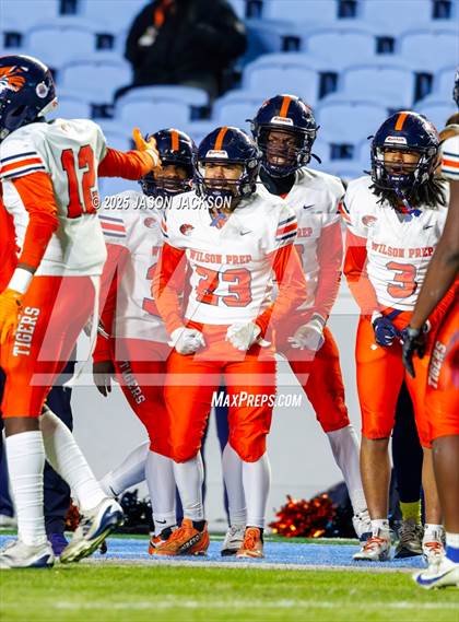 Thumbnail 1 in Wilson Prep Academy @ Robbinsville (NCHSAA 1A FINAL) photogallery.