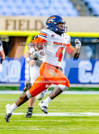 Thumbnail 3 in Wilson Prep Academy @ Robbinsville (NCHSAA 1A FINAL) photogallery.