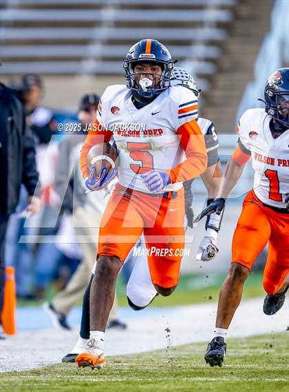 Thumbnail 2 in Wilson Prep Academy @ Robbinsville (NCHSAA 1A FINAL) photogallery.