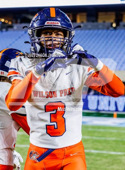 Thumbnail 3 in Wilson Prep Academy @ Robbinsville (NCHSAA 1A FINAL) photogallery.