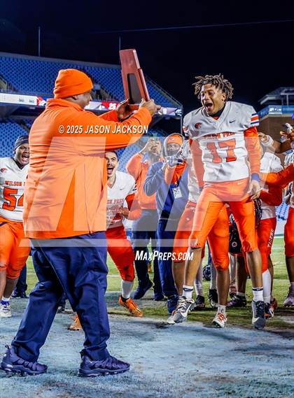 Thumbnail 2 in Wilson Prep Academy @ Robbinsville (NCHSAA 1A FINAL) photogallery.