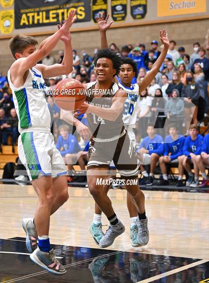 Thumbnail 2 in Saint Francis @ Branson (CIF State North Regional Playoff) photogallery.