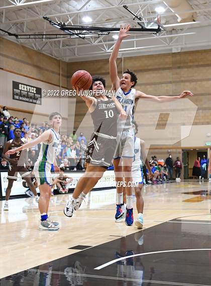 Thumbnail 2 in Saint Francis @ Branson (CIF State North Regional Playoff) photogallery.