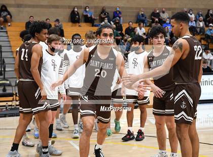 Thumbnail 1 in Saint Francis @ Branson (CIF State North Regional Playoff) photogallery.