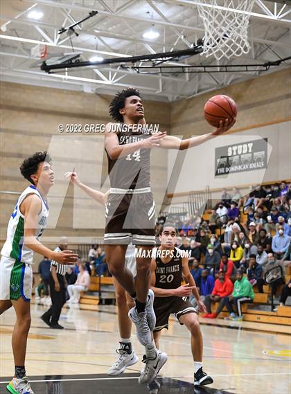 Thumbnail 2 in Saint Francis @ Branson (CIF State North Regional Playoff) photogallery.