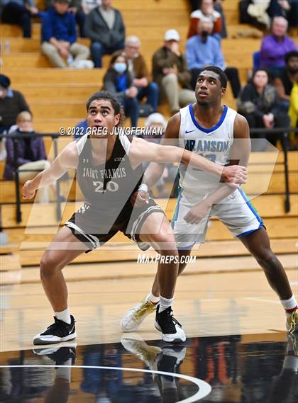 Thumbnail 1 in Saint Francis @ Branson (CIF State North Regional Playoff) photogallery.
