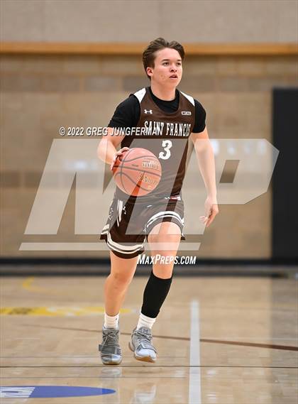 Thumbnail 2 in Saint Francis @ Branson (CIF State North Regional Playoff) photogallery.
