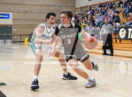 Thumbnail 1 in Saint Francis @ Branson (CIF State North Regional Playoff) photogallery.