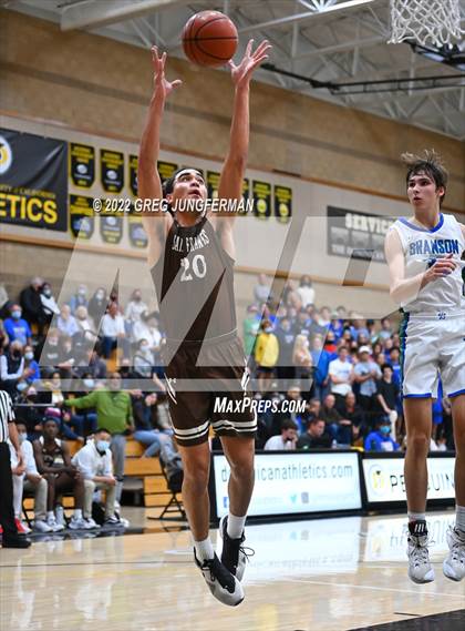 Thumbnail 1 in Saint Francis @ Branson (CIF State North Regional Playoff) photogallery.