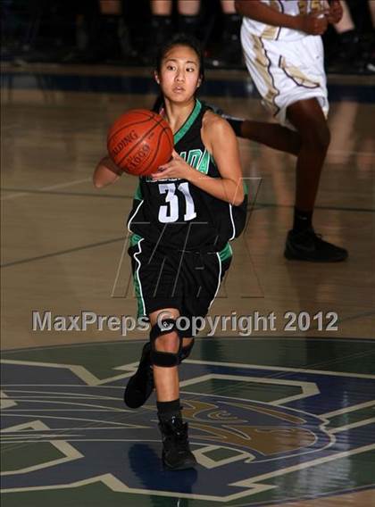 Thumbnail 2 in Granada Hills vs. Bishop's (So Cal Holiday Prep Classic)  photogallery.
