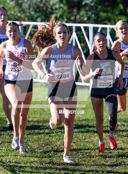 Thumbnail 3 in UIL 5A Girls Cross Country State Final photogallery.
