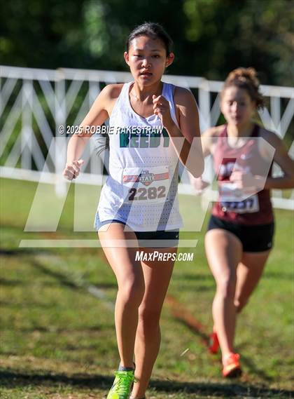 Thumbnail 2 in UIL 5A Girls Cross Country State Final photogallery.