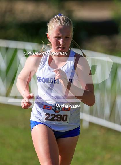 Thumbnail 2 in UIL 5A Girls Cross Country State Final photogallery.