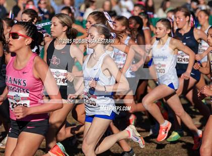 Thumbnail 1 in UIL 5A Girls Cross Country State Final photogallery.