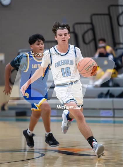 Thumbnail 3 in San Pasqual vs. Pacific Ridge (6th Annual Del Lago Tip Off Classic) photogallery.