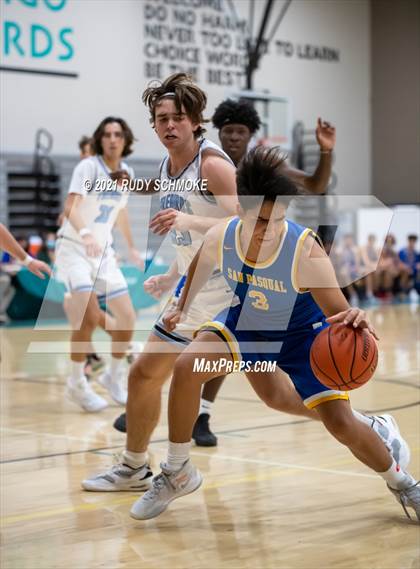 Thumbnail 1 in San Pasqual vs. Pacific Ridge (6th Annual Del Lago Tip Off Classic) photogallery.
