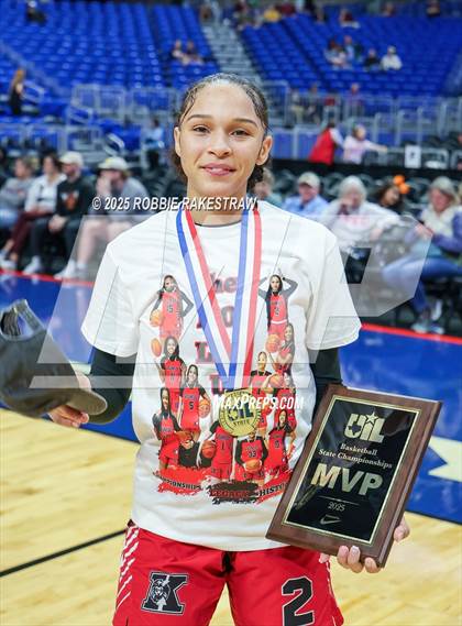 Thumbnail 1 in Kountze @ Paradise (UIL 3A Basketball Division II Final Medal Ceremony) photogallery.