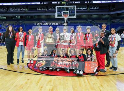 Thumbnail 1 in Kountze @ Paradise (UIL 3A Basketball Division II Final Medal Ceremony) photogallery.