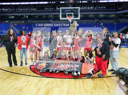 Thumbnail 2 in Kountze @ Paradise (UIL 3A Basketball Division II Final Medal Ceremony) photogallery.