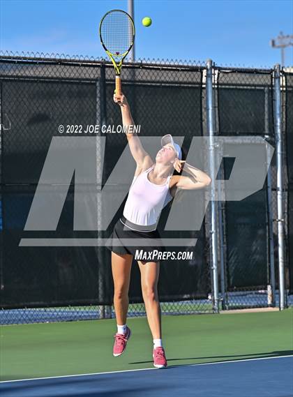 Thumbnail 1 in Mason vs Mason (UIL 2A Girls Doubles State Finals) photogallery.