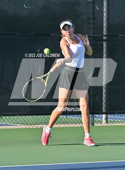 Thumbnail 2 in Mason vs Mason (UIL 2A Girls Doubles State Finals) photogallery.