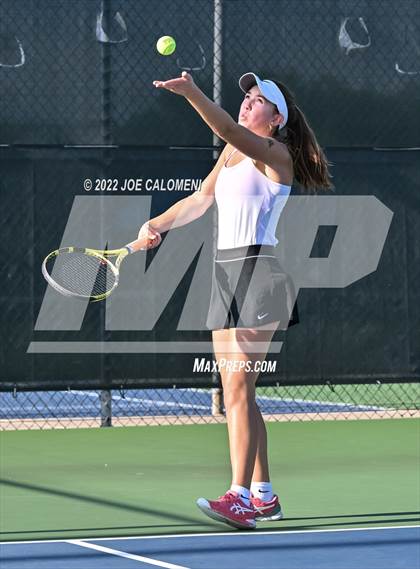 Thumbnail 2 in Mason vs Mason (UIL 2A Girls Doubles State Finals) photogallery.
