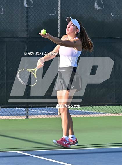 Thumbnail 1 in Mason vs Mason (UIL 2A Girls Doubles State Finals) photogallery.