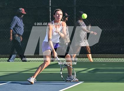 Thumbnail 2 in Mason vs Mason (UIL 2A Girls Doubles State Finals) photogallery.