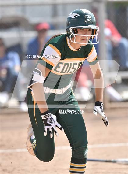Thumbnail 2 in Edison @ Los Alamitos (Game 1) photogallery.