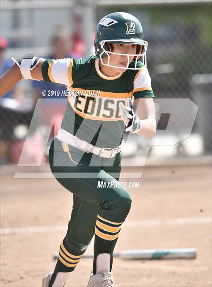 Thumbnail 3 in Edison @ Los Alamitos (Game 1) photogallery.